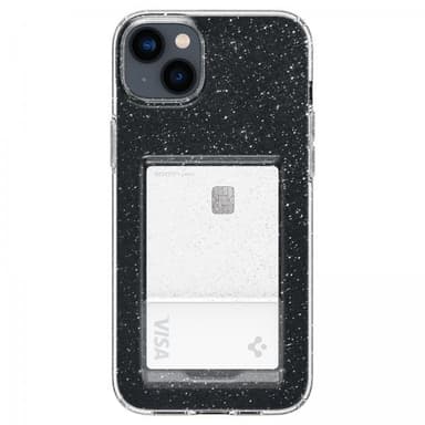 Spigen iPhone 14 Deksel Crystal Slot Glitter Crystal Quartz