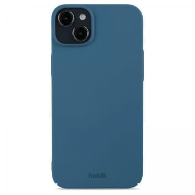 holdit iPhone 15 Plus Deksel Slim Case Denim Blue