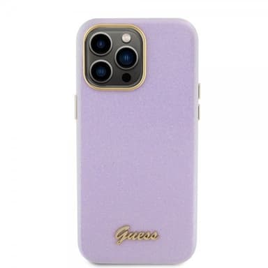 Guess iPhone 15 Pro Max Deksel Full Glitter Wrapped Lilac