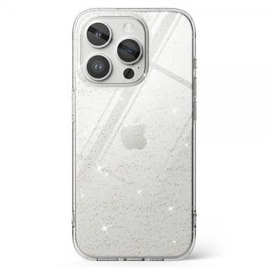 Ringke iPhone 15 Pro Deksel Air Glitter Clear