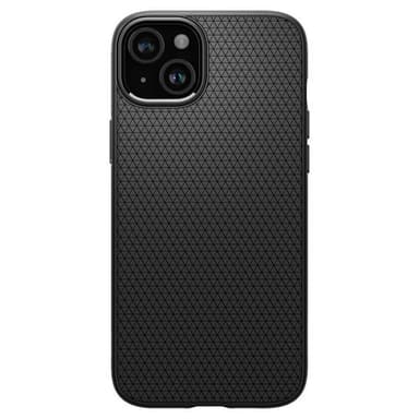 Spigen iPhone 15 Plus Deksel Liquid Air Matte Black