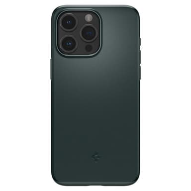 Spigen iPhone 15 Pro Deksel Thin Fit Abyss Green