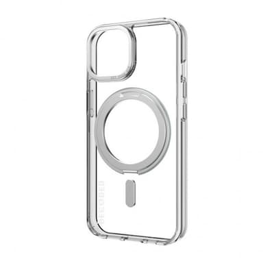 Decoded iPhone 15 Deksel Recycled Plastic Transparant Loop Stand Back Cover Klar