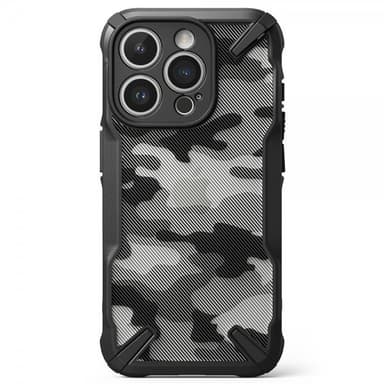 Ringke iPhone 15 Pro Max Deksel Fusion X Design Camo Black