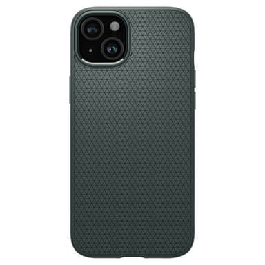 Spigen iPhone 15 Deksel Liquid Air Abyss Green