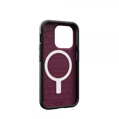Urban Armor Gear (UAG) iPhone 15 Pro Deksel Civilian MagSafe Bordeaux