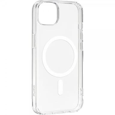 Puro iPhone 15 Plus Deksel LITE MAG Transparent Klar