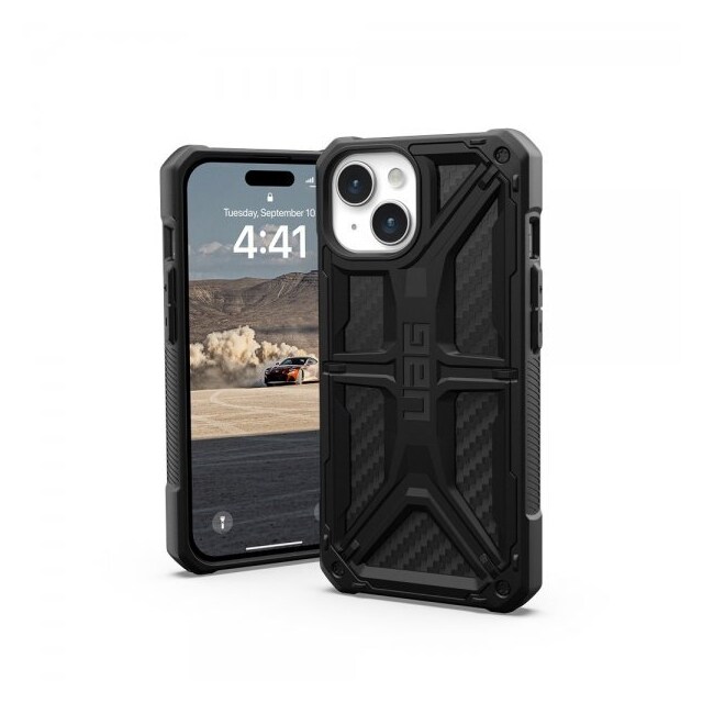 Urban Armor Gear (UAG) iPhone 15 Deksel Monarch Carbon Fiber