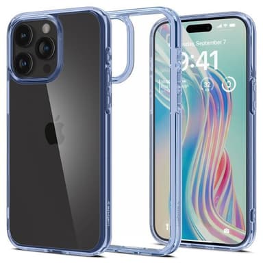 Spigen iPhone 15 Pro Max Deksel Ultra Hybrid Sky Crystal