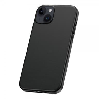 Baseus iPhone 15 Deksel Fauxther Series Svart