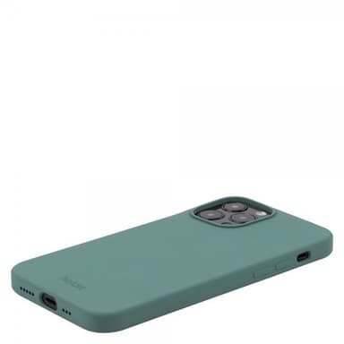 holdit iPhone 15 Pro Max Deksel Silikon Moss Green