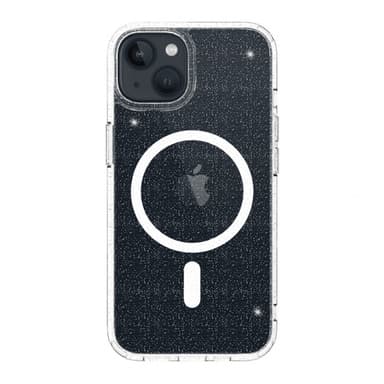 Just Mobile iPhone 14 Deksel TENC BlingBling MagSafe Transparent Klar