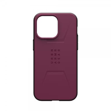 Urban Armor Gear (UAG) iPhone 15 Pro Max Deksel Civilian MagSafe Bordeaux