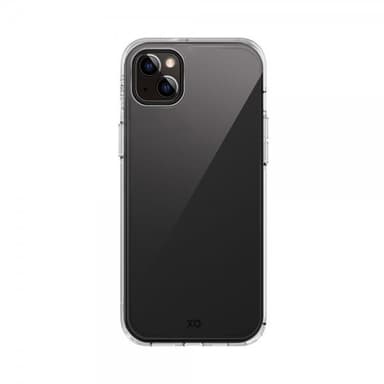XQISIT iPhone 15 Plus Deksel Antishock Case Transparent Klar