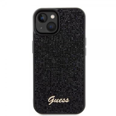Guess iPhone 15 Deksel Square Mirror Svart