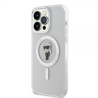 Karl Lagerfeld iPhone 15 Pro Max Deksel Ikonik MagSafe Transparent