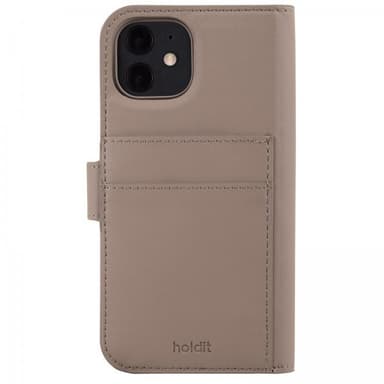 holdit iPhone 11 Etui Wallet Case Magnet Plus Mocha Brown