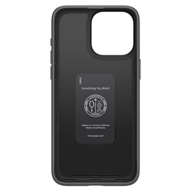 Spigen iPhone 15 Pro Max Deksel Thin Fit Svart