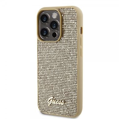 Guess iPhone 15 Pro Deksel Square Mirror Gull