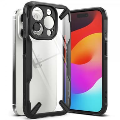 Ringke iPhone 15 Pro Deksel Fusion X Svart