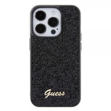 Guess iPhone 15 Pro Deksel Square Mirror Svart