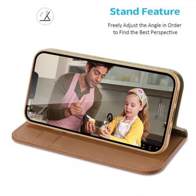 DUX DUCIS iPhone 15 Plus Etui Hivo Series Brun