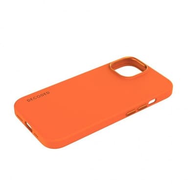 Decoded iPhone 15 Deksel Silicone Backcover Apricot