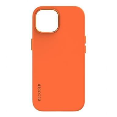Decoded iPhone 15 Deksel Silicone Backcover Apricot