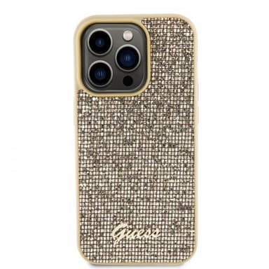 Guess iPhone 15 Pro Deksel Square Mirror Gull