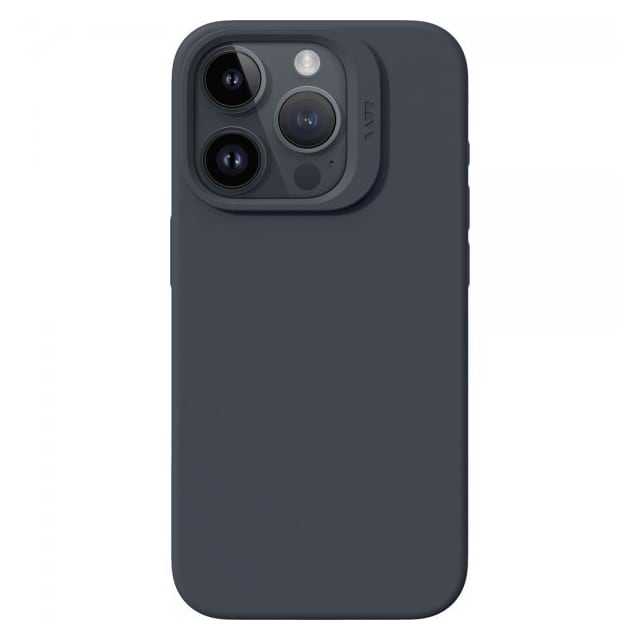 LAUT iPhone 15 Pro Deksel HUEX SLIM MagSafe Mørkeblå
