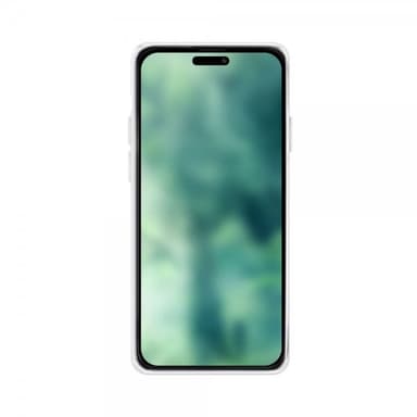 XQISIT iPhone 15 Pro Deksel Flex Case MagSafe Transparent Klar