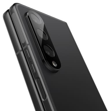 Spigen Samsung Galaxy Z Fold 4 Linsebeskyttelse Glas.tR Optik 2-pakning Svart