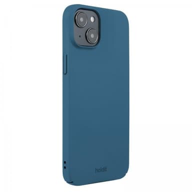 holdit iPhone 15 Plus Deksel Slim Case Denim Blue