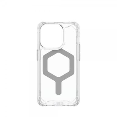 Urban Armor Gear (UAG) iPhone 15 Pro Deksel Plyo MagSafe Ice Sølv
