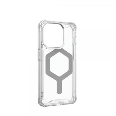 Urban Armor Gear (UAG) iPhone 15 Pro Deksel Plyo MagSafe Ice Sølv