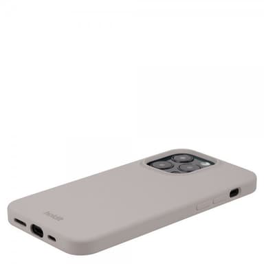 holdit iPhone 15 Pro Max Deksel Silikon Taupe