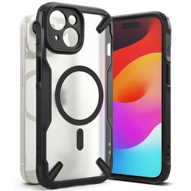 Ringke iPhone 15 Plus Deksel Fusion X Magnetic Matte Black