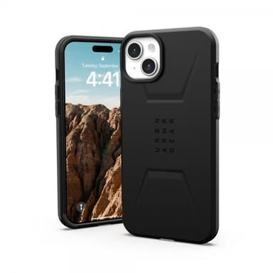 Urban Armor Gear (UAG) iPhone 15 Plus Deksel Civilian MagSafe Svart