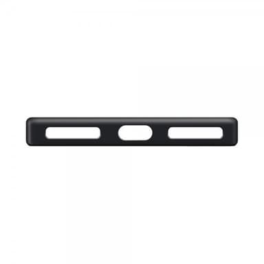 XQISIT iPhone 15 Pro Max Deksel Silicone Case Svart