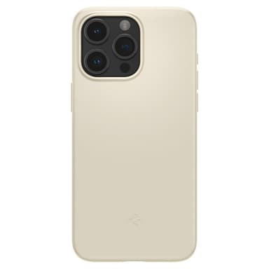 Spigen iPhone 15 Pro Deksel Thin Fit Mute Beige