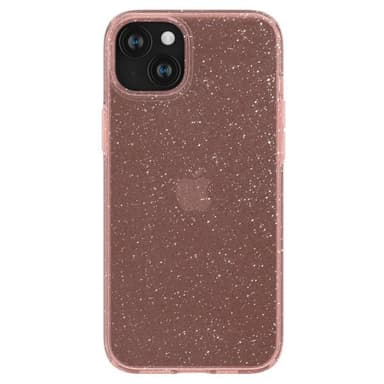 Spigen iPhone 15 Deksel Liquid Crystal Glitter Rose Quartz