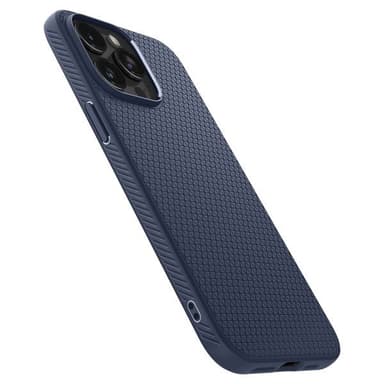 Spigen iPhone 15 Pro Max Deksel Liquid Air Navy Blue