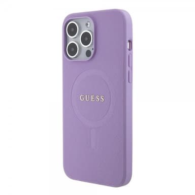 Guess iPhone 15 Pro Max Deksel Saffiano MagSafe Lilla