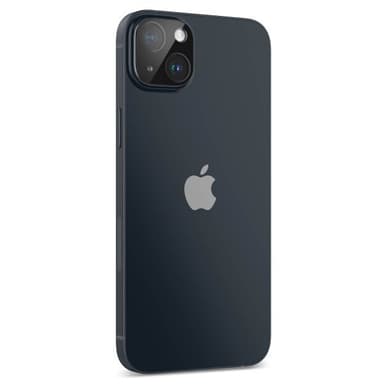 Spigen iPhone 14/iPhone 14 Plus Linsebeskyttelse Glas.tR Optik 2-pakning Svart