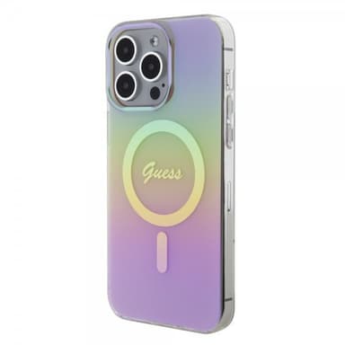Guess iPhone 15 Pro Max Deksel Script MagSafe Rosa