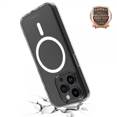 Vivanco iPhone 15 Pro Max Deksel Mag Steady Transparent