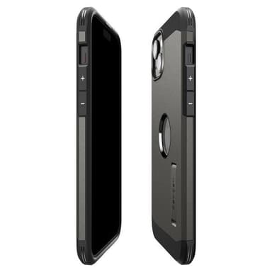 Spigen iPhone 15 Plus Deksel Tough Armor MagFit Gunmetal