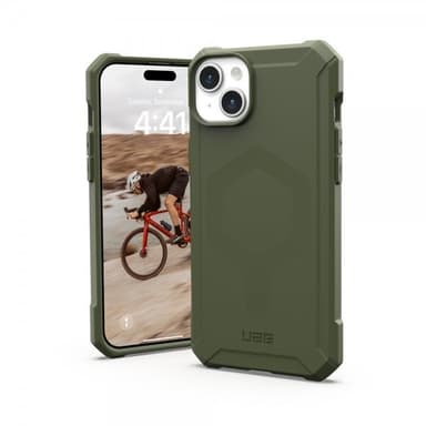Urban Armor Gear (UAG) iPhone 15 Plus Deksel Essential Armor MagSafe Olive Drab