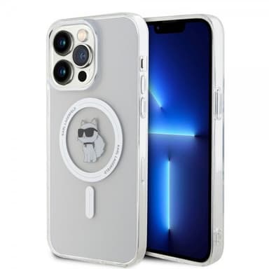 Karl Lagerfeld iPhone 15 Pro Max Deksel Choupette MagSafe Transparent