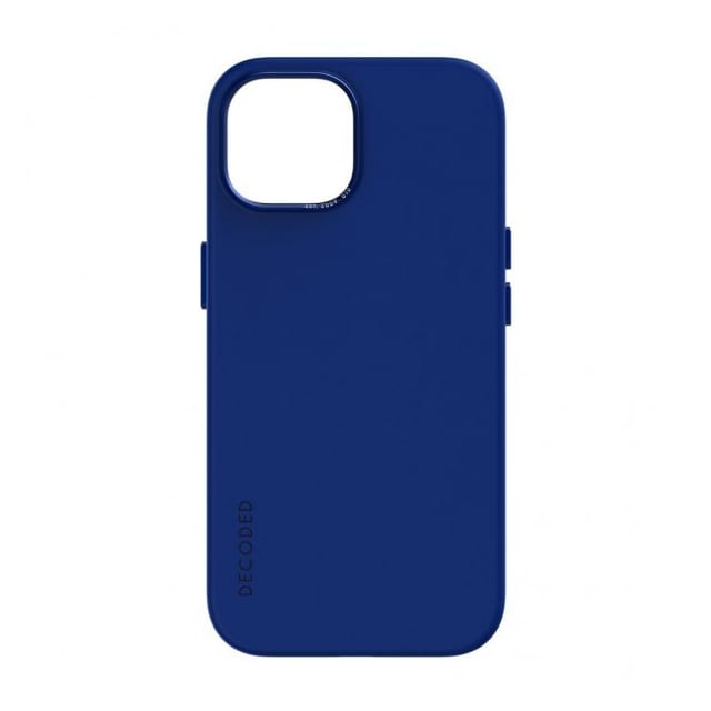 Decoded iPhone 15 Plus Deksel Silicone Backcover Galactic Blue